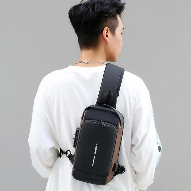 VaultRide Anti-Theft Waterproof Crossbody Bag