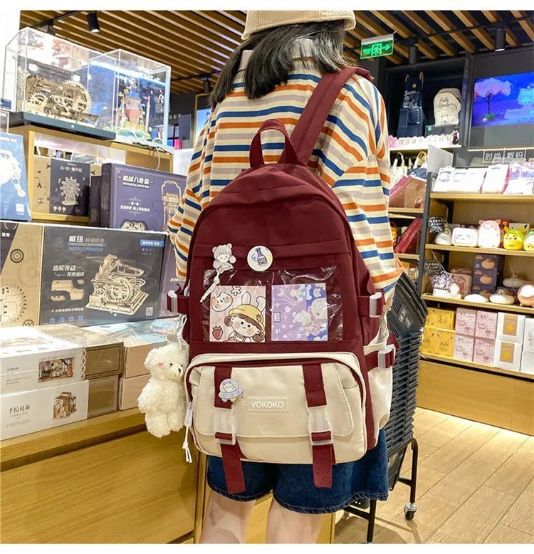 Japanese Style Waterproof School Backpack - More than a backpack