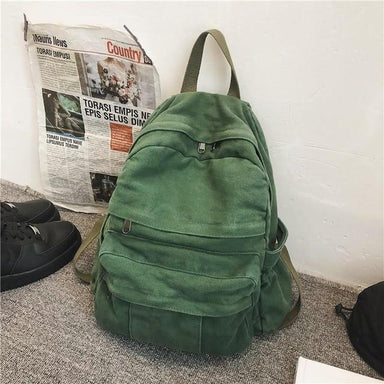 Front Pocket Canvas Backpack - More than a backpack