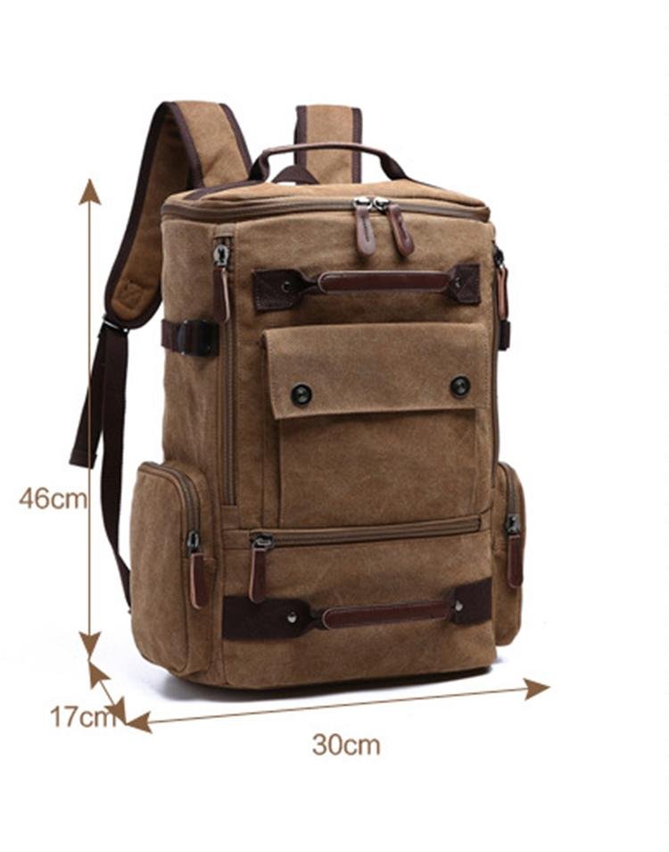Large Vintage Canvas Backpack - More than a backpack