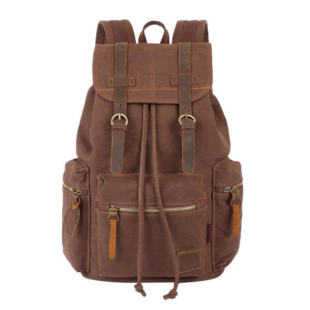 Rugged Vintage Canvas Backpack - More than a backpack